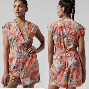 Athleta | Marlow Renewed Bloom Floral Romper